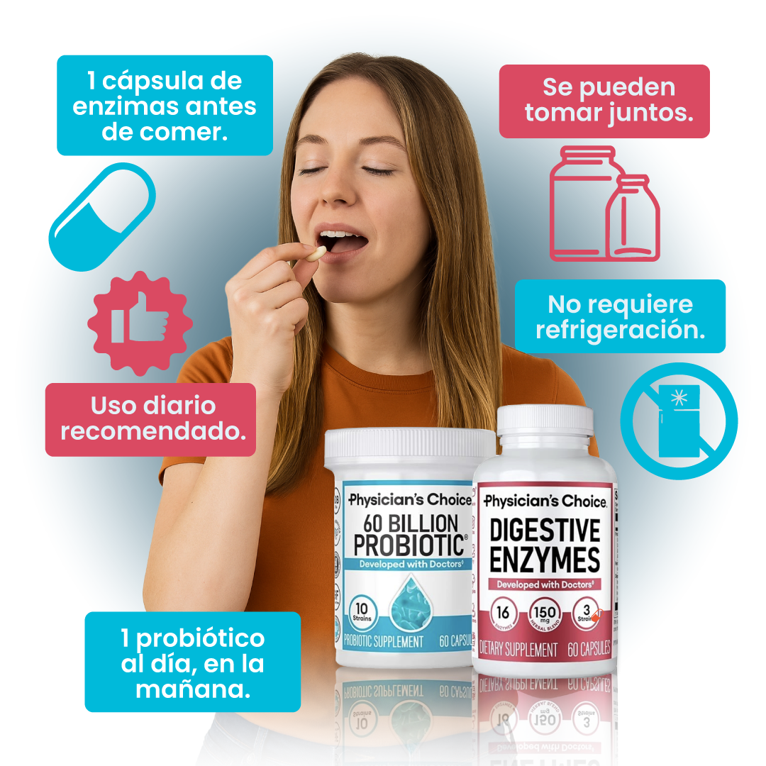 ENZIMAS DIGESTIVAS Y PROBIÓTICOS
