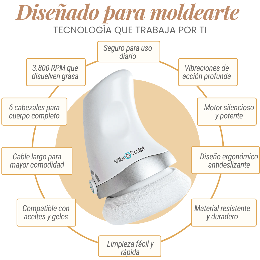 MASAJEADOR CORPORAL VIBROSCULPT