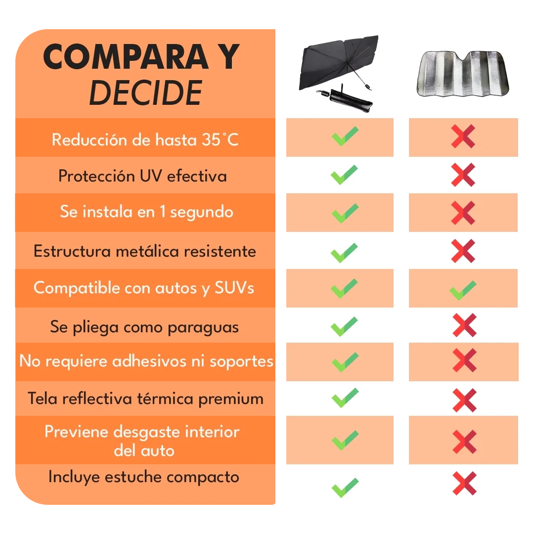 SOMBRILLA PARA PARABRISA