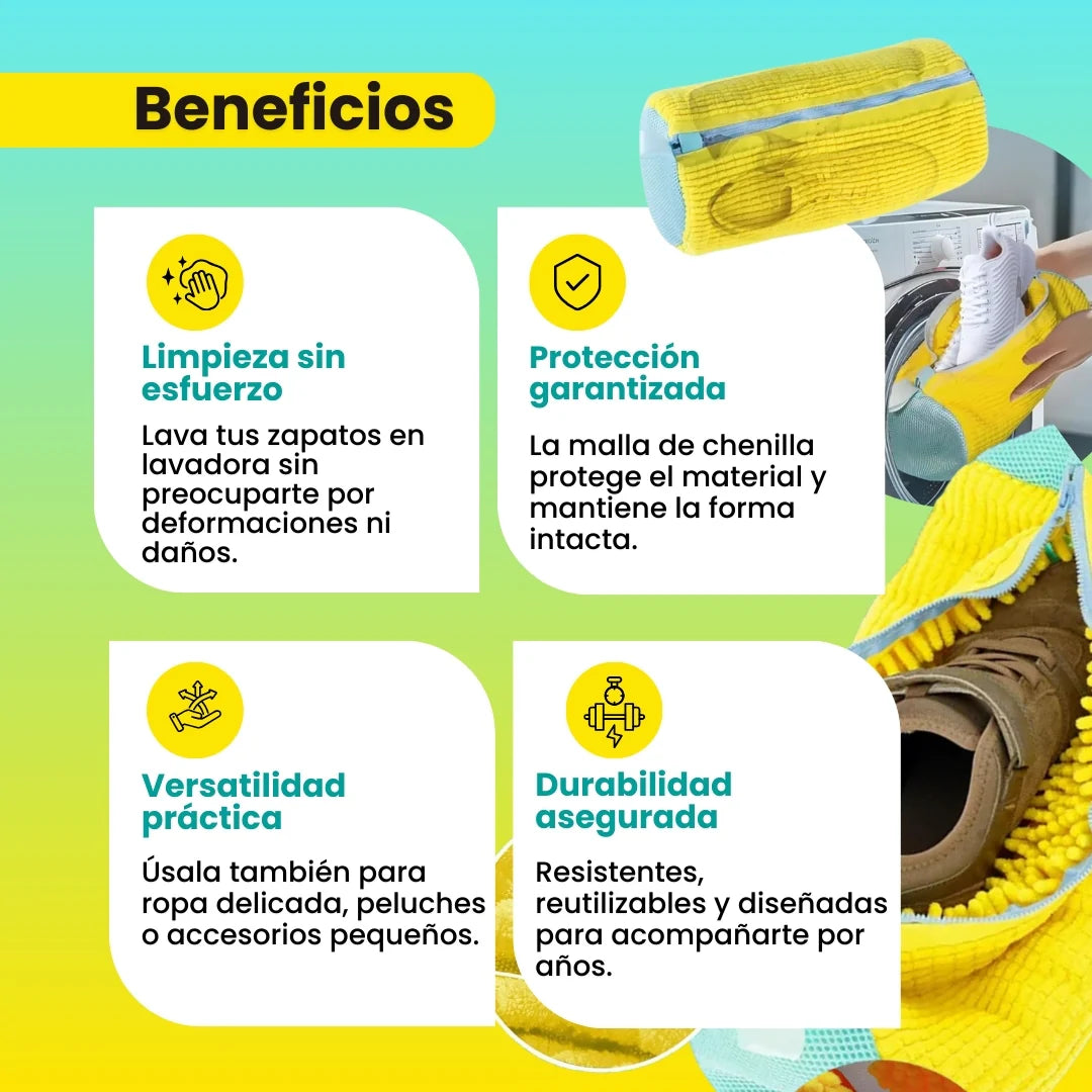 Bolsa para Lavar Zapatos en Lavadora