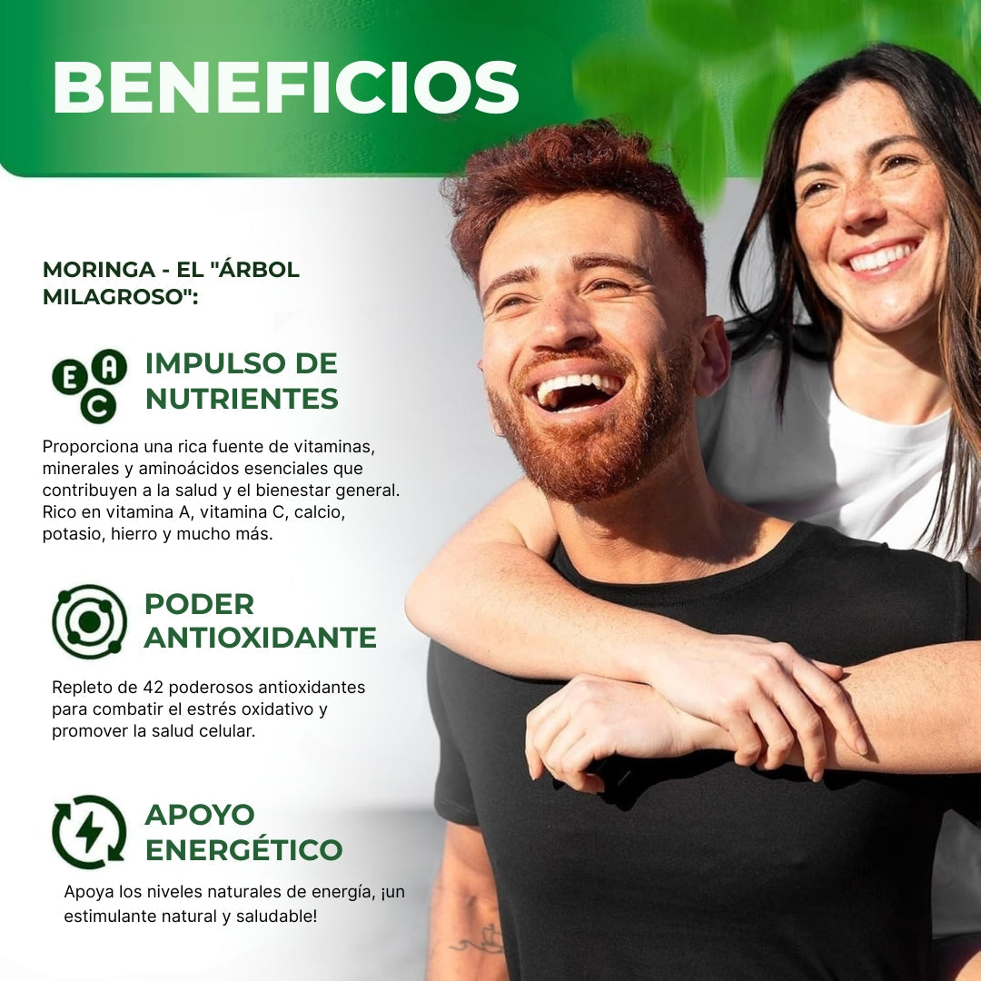 Moringa Plus™ | Energía, Memoria e Inmunidad