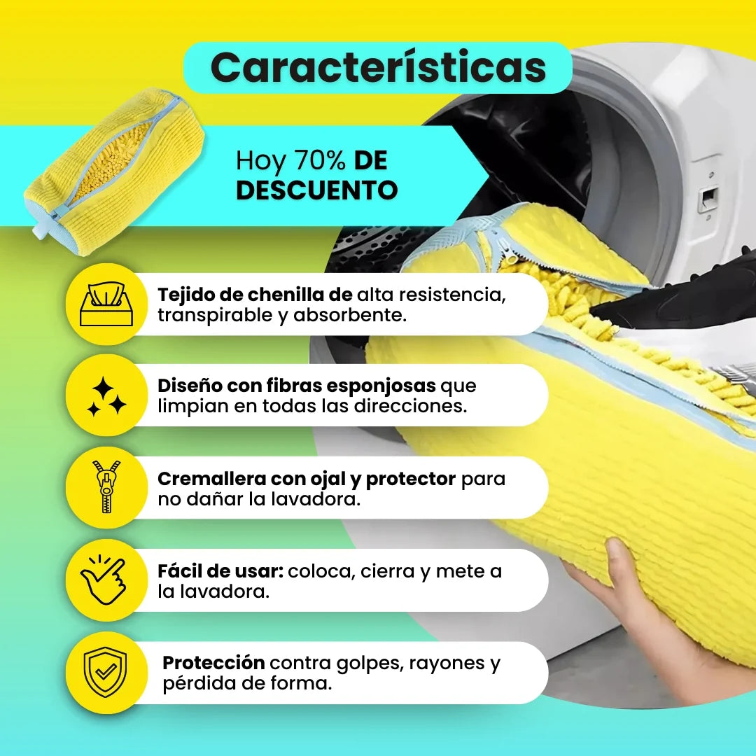 Bolsa para Lavar Zapatos en Lavadora