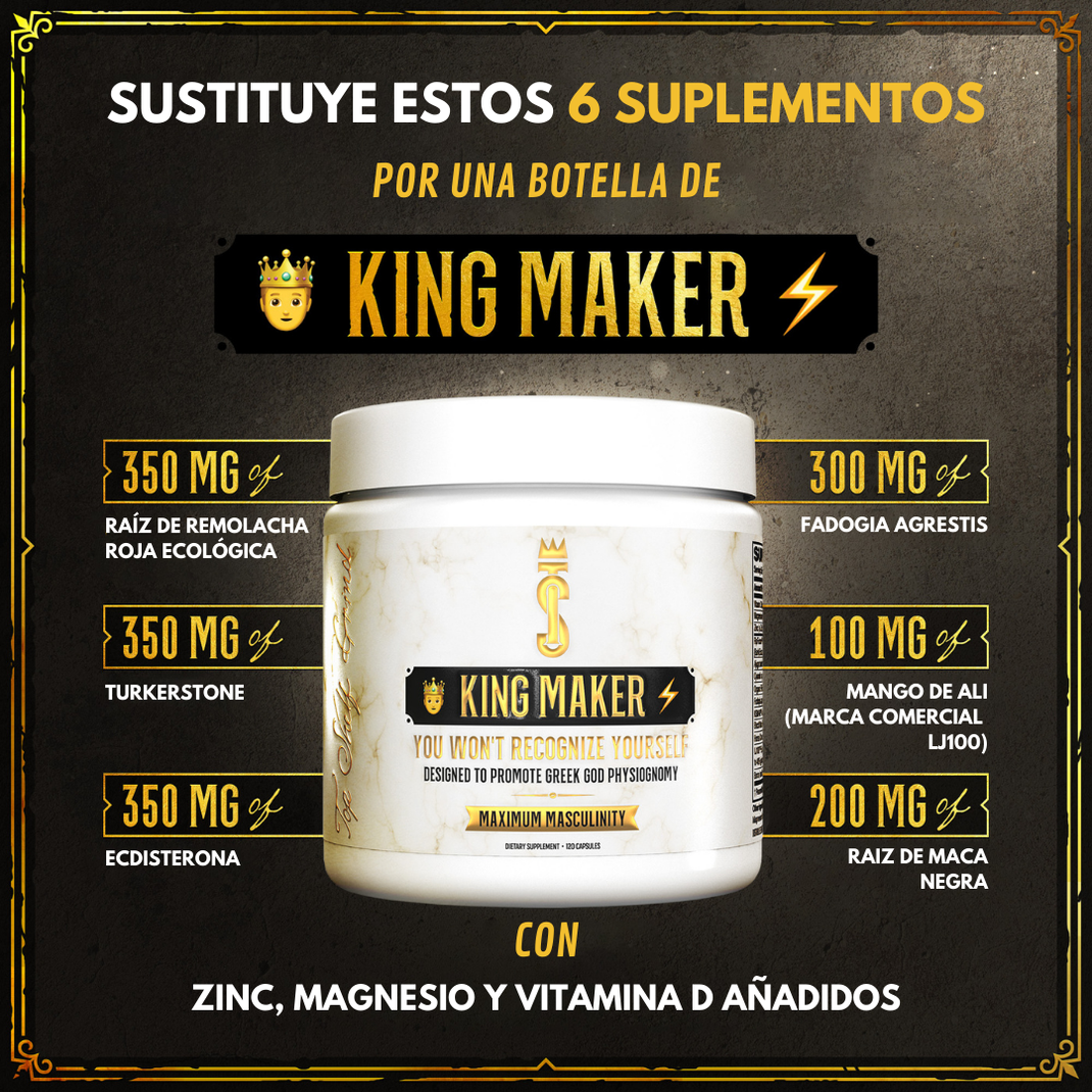 KingMaker™ Potenciador Masculino de Alto Rendimiento