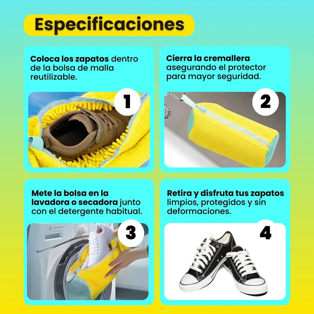 Bolsa para Lavar Zapatos en Lavadora