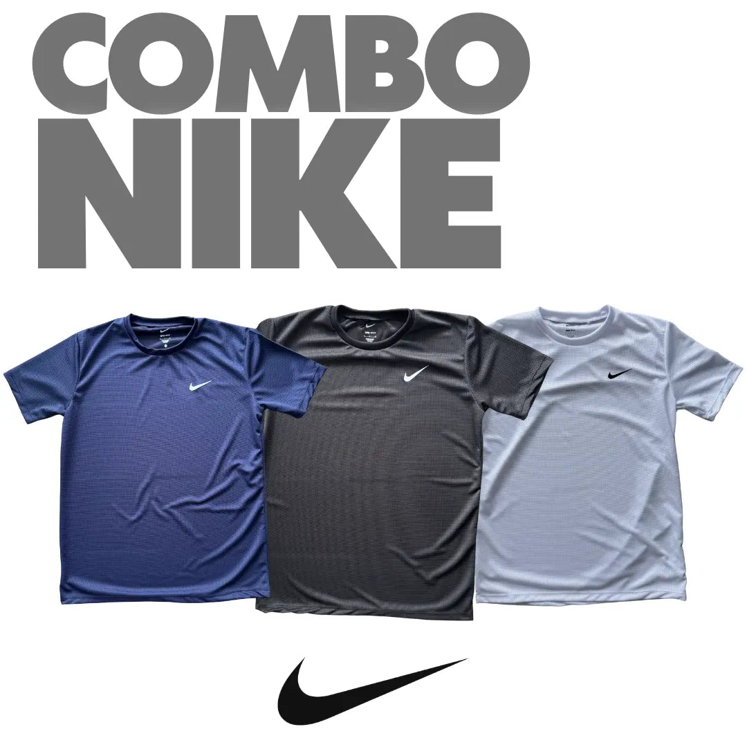 Combo x3 Camisetas Deportivas