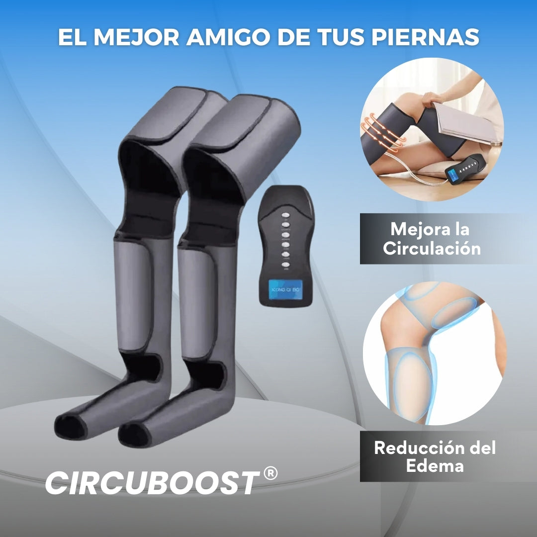 CircuBoost: Masajeador de Piernas y Pies con Compresión de Aire
