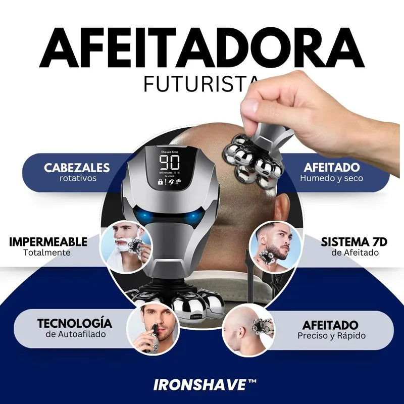 IronShave: Afeitadora eléctrica para hombres 6 en 1