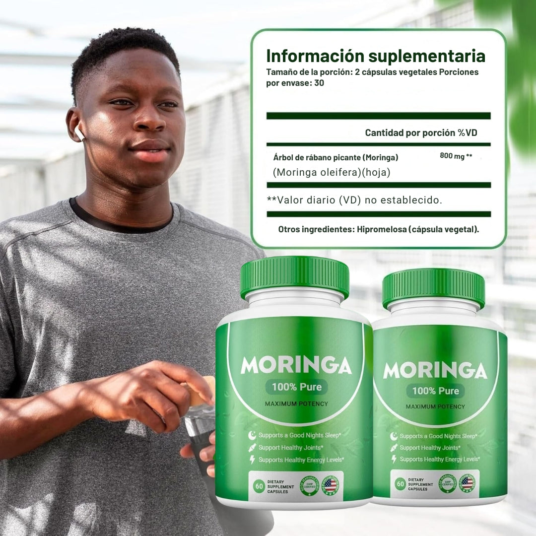 Moringa Plus™ | Energía, Memoria e Inmunidad