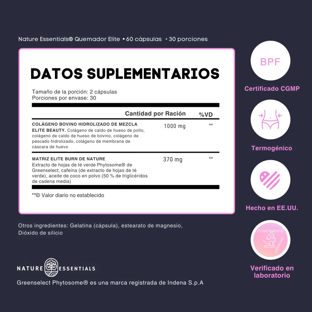 Collagenic Burn™ Quema grasa y resalta tu Belleza Natural