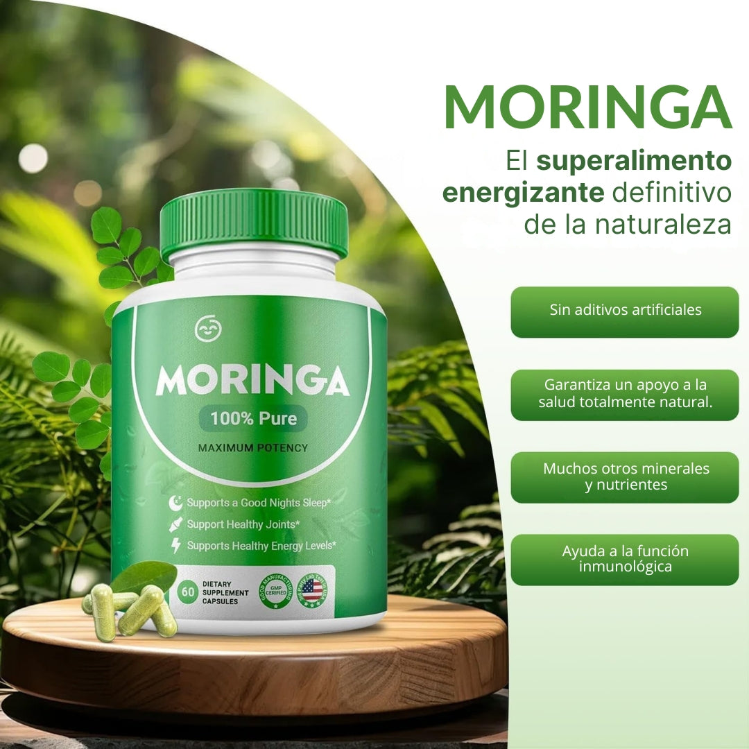 Moringa Plus™ | Energía, Memoria e Inmunidad