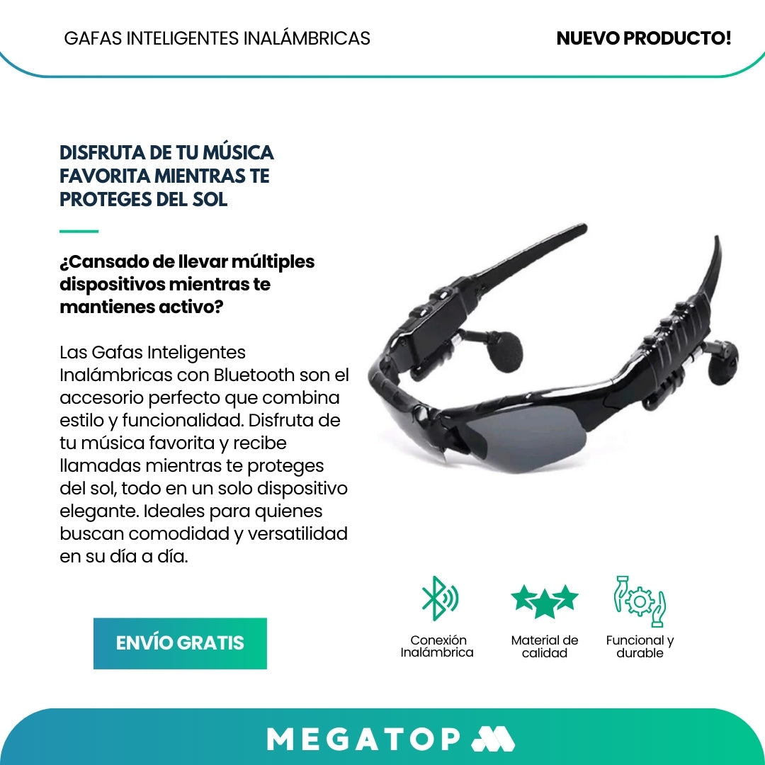 EchoVision: Gafas Inteligentes Inalámbricas