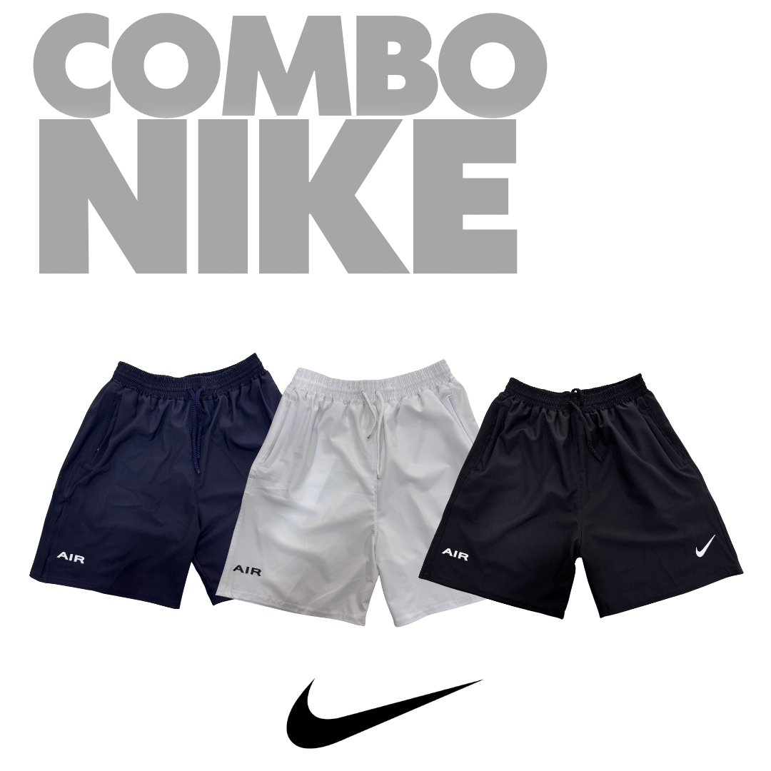 Combo x3 Shorts Deportivos
