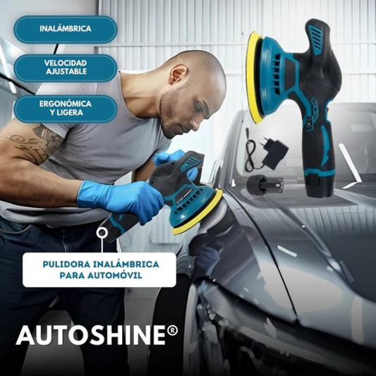 AUTOSHINE: PULIDORA INALÁMBRICA PARA AUTOMÓVIL