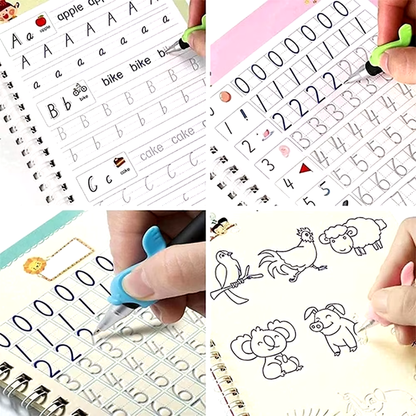 KIT DE CALIGRAFIA MONTESSORI  4 EN 1