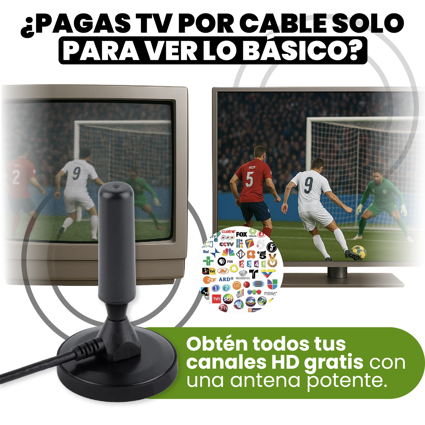 Antena TDT para TV