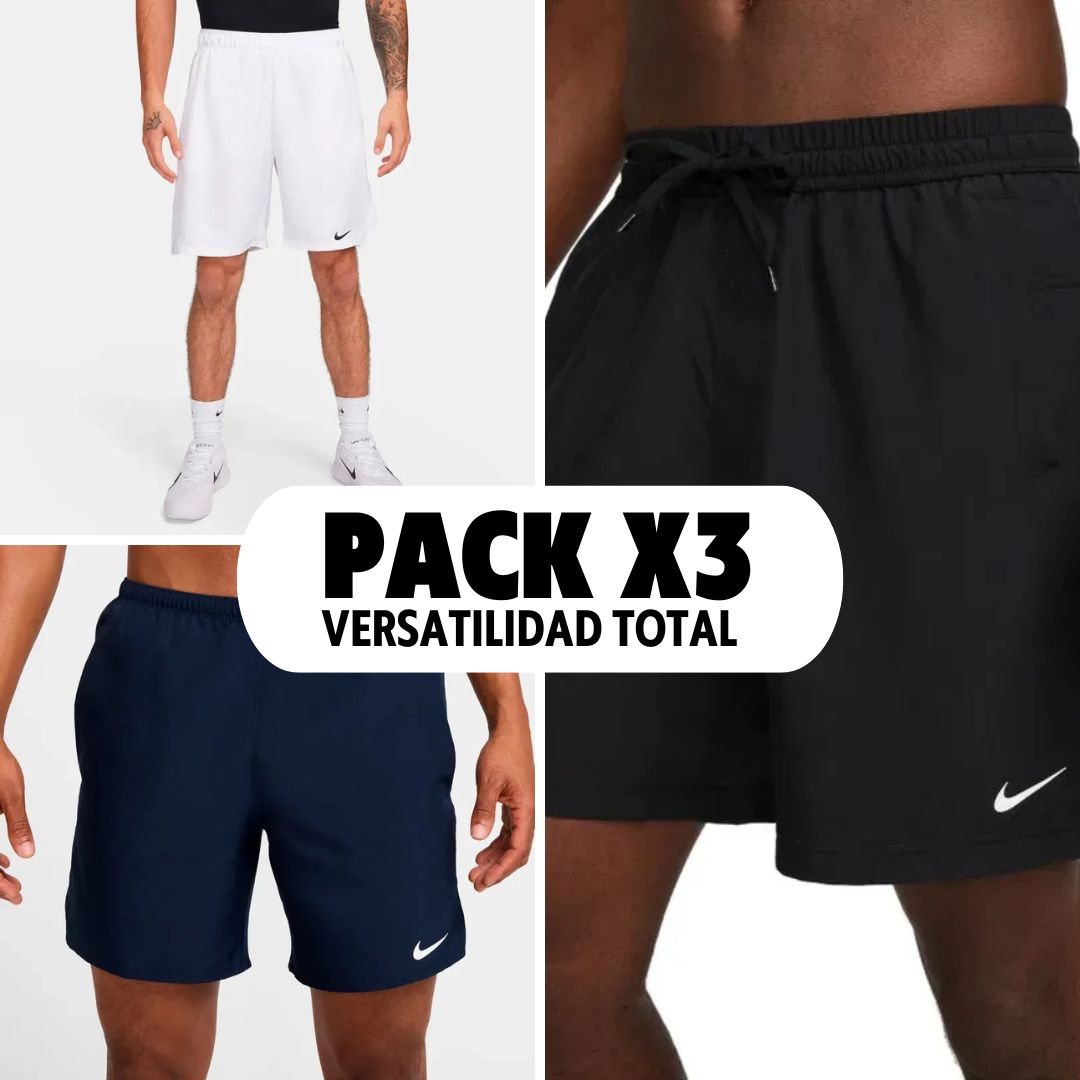 Combo x3 Shorts Deportivos