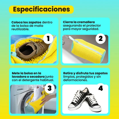 Bolsa para Lavar Zapatos en Lavadora