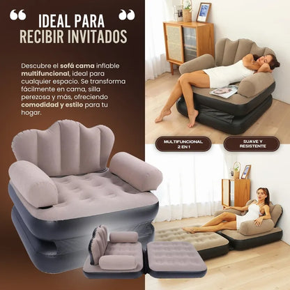 DUALREST: SOFÁ CAMA INFLABLE