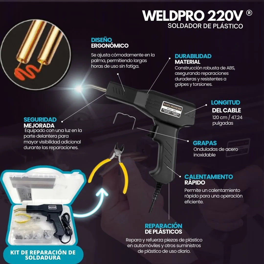 WeldPro: Kit de Reparación de Soldadura