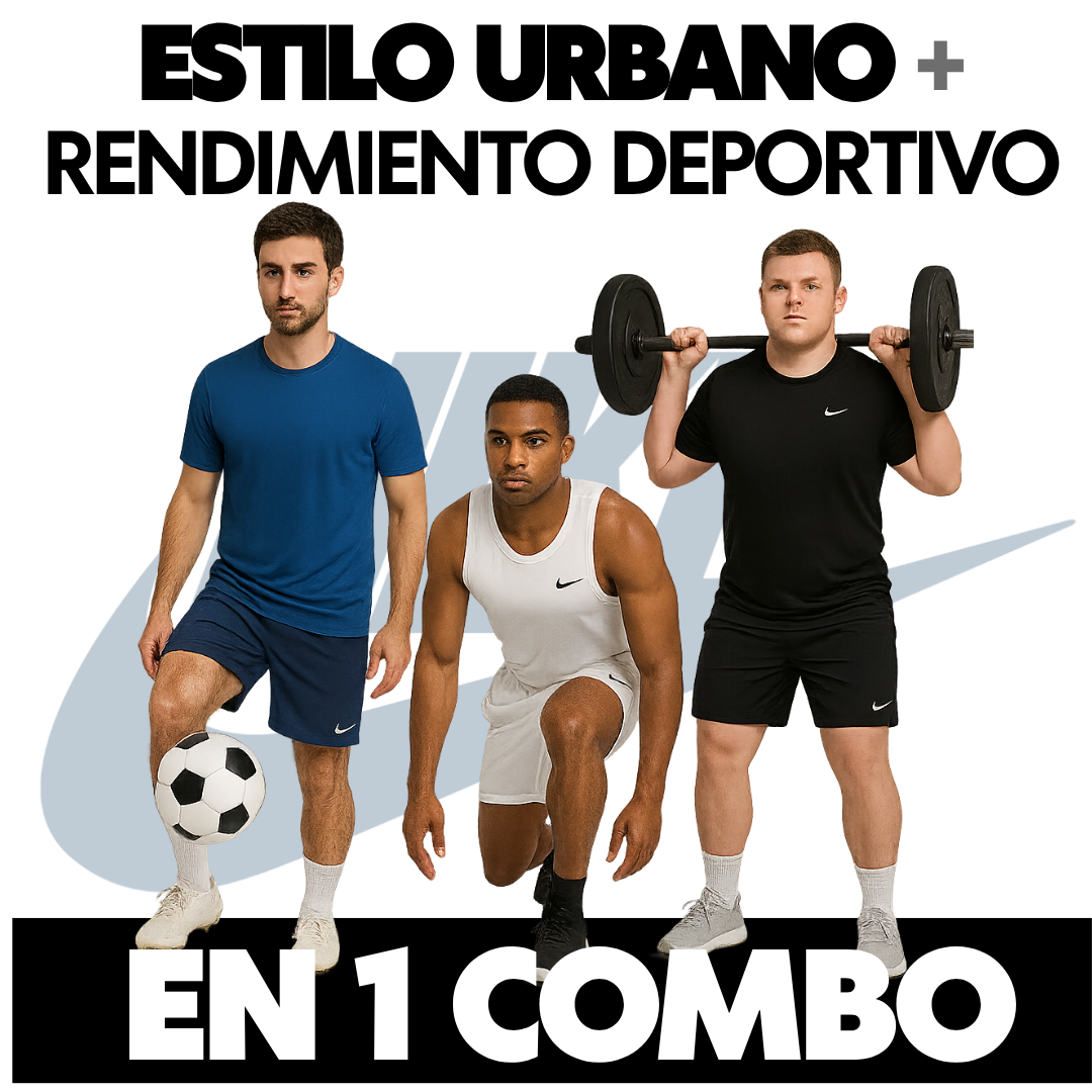 Combo x3 Shorts Deportivos