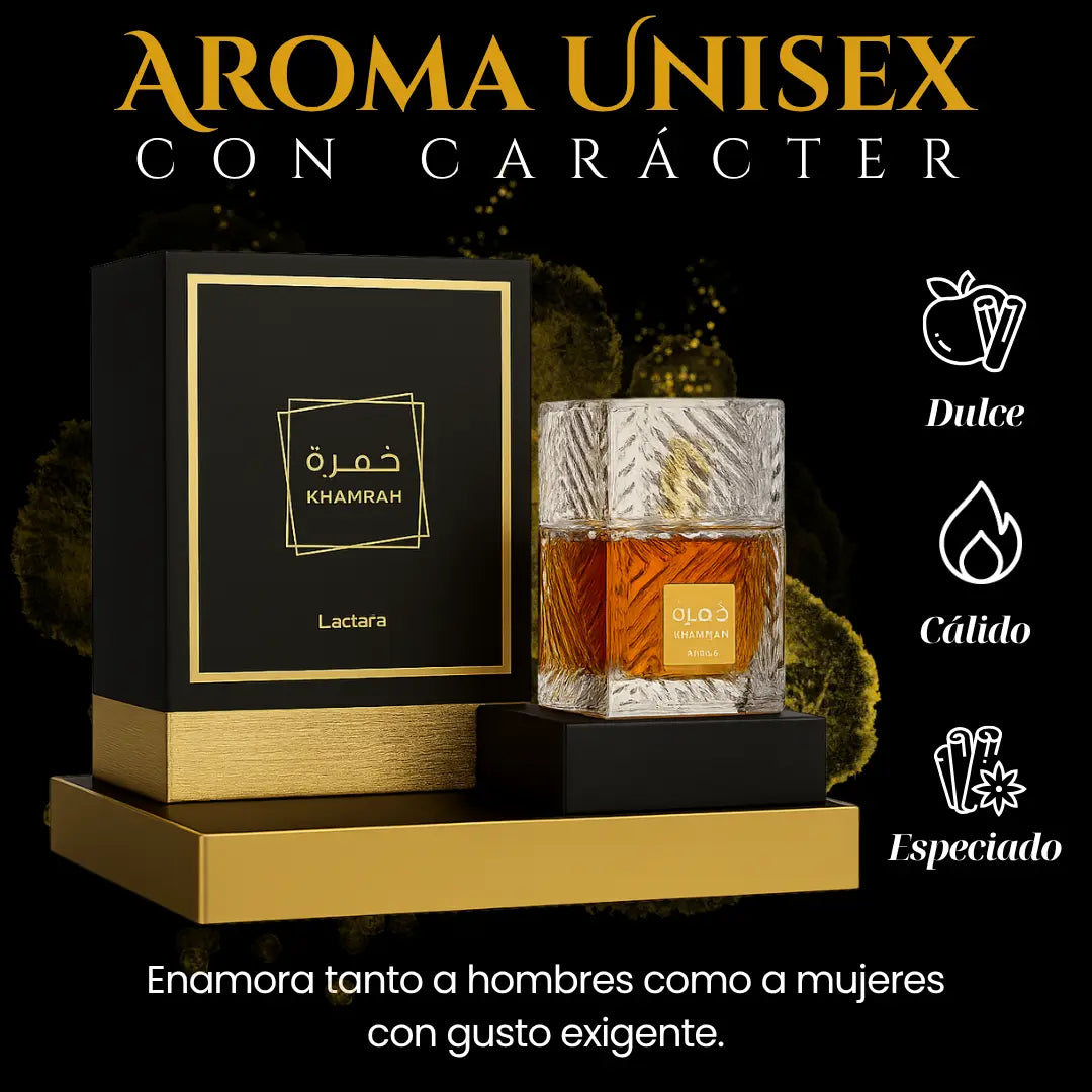 Lattafa Khamrah™ 100ml + Estuche de Lujo