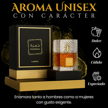 Lattafa Khamrah™ 100ml + Estuche de Lujo