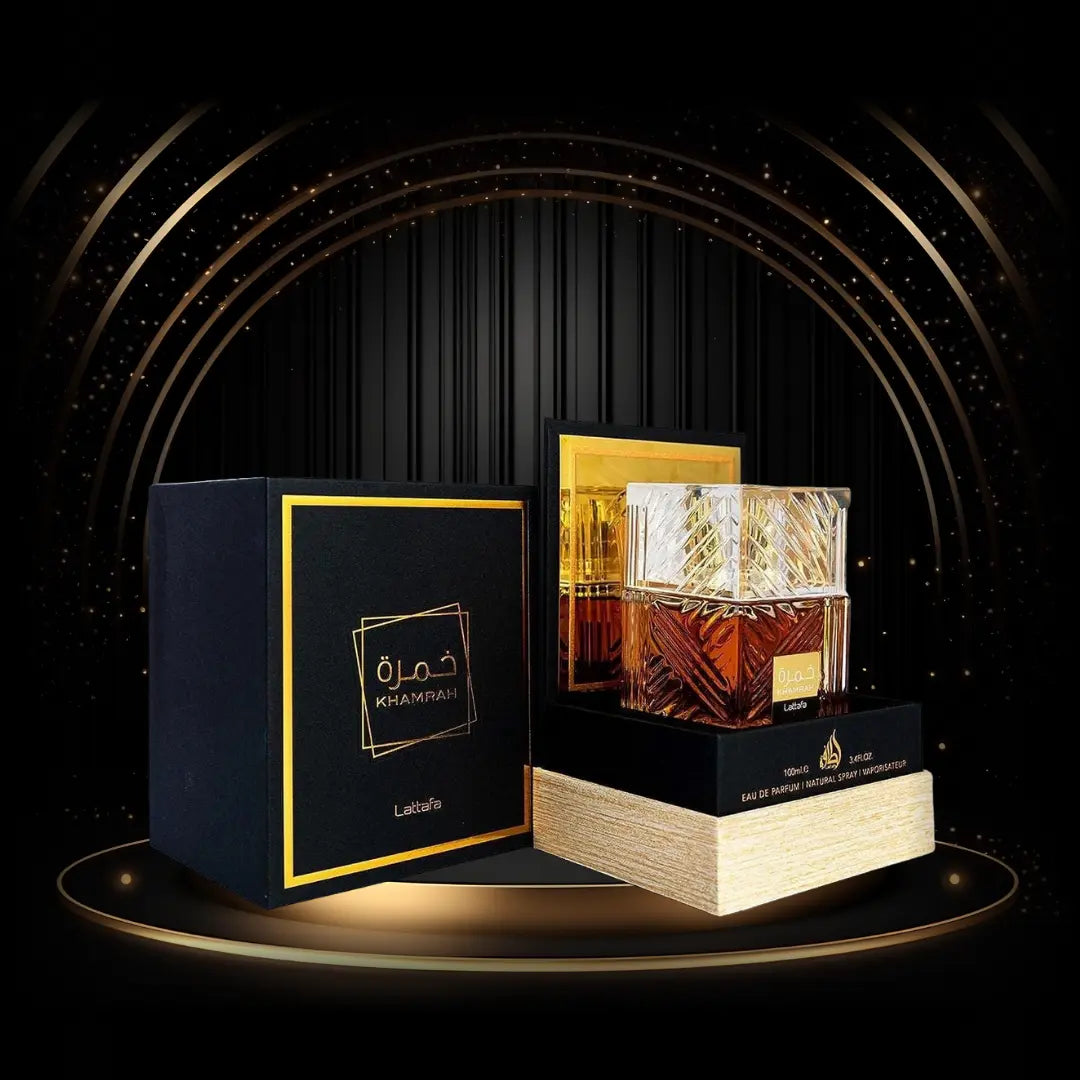 Lattafa Khamrah™ 100ml + Estuche de Lujo