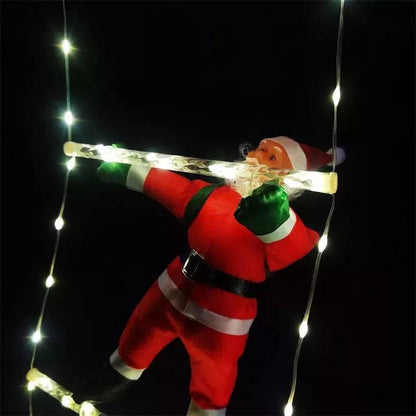 CLAUSCALE: ESCALERA LED CON SANTA CLAUS